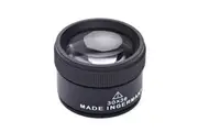 1PK Pocket Jewellers Eye Loupe Magnifier Jewelry Coin Magnifying Glass Black HG