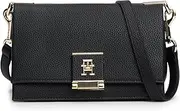 [Tommy Hilfiger] Leather Bag with Crossbody Strap