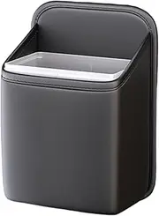 Car Trash Can for Back Seat, Car Trash Bin, Portable Automatic Trash Bin, Car Storage Organiser, Back Seat Bin, Car Seat Back Storage Bag for All , Trucks, SUVs
