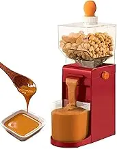 Peanut Butter Maker, Mini Sesame Sauce Nut Grinder Home, Kitchen Butter Machine Grinder with Large Capacity for Peanuts Cashews Almonds Hazelnut Cooking