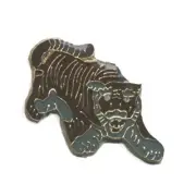 Wholesale Lot of 12 Tiger Running Lapel Hat Pins Tie Tac FAST USA SHIP