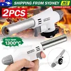 2x Butane Gas Welding Torch Blow Lighter Copper Flame Gun Burner Torch Kitchen
