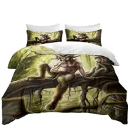 Cool Fantasy Art Faunus the Goat Man Creature Quilt Cover
