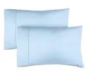 100% Cotton Pillow Cases King Size - Cooling, Breathable & Soft Pillowcase Co...