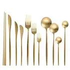 Gold Stainless Steel Cutlery Set