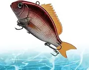 Realistic Fishing Lures, Catfish Fishing Lure - Long Distance Bass Fishing Lures, Lake Catfish Bait, Hard Artificial Fishing Bait, Freshwater Fishing Lures for Lub