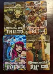 MomoCon 2017 2018 Collectible Badges bundle deal animation gaming comics