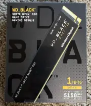 WD BLACK SN770 SSD 1TB Internal Solid State Game Drive - Black WDBBDL001BNC-WRSN