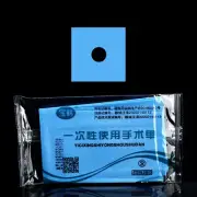 40pc/Bag 600*600mm Disposable Surgical Drapes Surgical Sheet Blue Surgical Towel