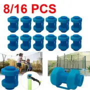 16X Trampoline Top Caps End Poles Protector Cover Net Enclosure Spare Hook Parts