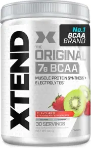 Xtend BCAA Powder Branched Chain Amino Acids BCCAs Strawberry kiwi 30 Serving