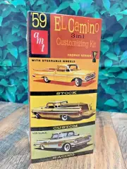 SEALED MODEL KIT AMT 59 EL CAMINO 3 in 1 Customizing Kit 1:25
