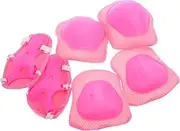 ARTSEWPLY Boy Girl Safety Gear Complete Boys and Girls Protective Set Adjustable Knee Guards Elbow Pads Wrist Guards for Skating Cycling Soccer