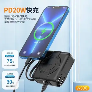 ASPOR 多功能行動電源 10000mAh/ 淺紫