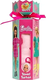 Barbie Children's Hair Towel Turban/Towel Wrap - Gift Set - Microfiber - Quickdry