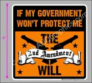 TRUMP 2020 STICKER 2ND AMENDMENT PROTECT ME MAGA DEPLORABLE DECAL