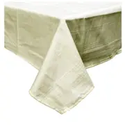 Checkered Cream Tablecloth 132 x 178 cm