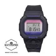 Casio Baby-G Winter Sky Series Translucent Black Resin Band Watch BGD560WL-2D