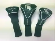 NCAA Michigan State Spartans Golf Contour Head covers Longnecks, Set of 3