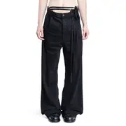 [ANN DEMEULEMEESTER] Michael 5 Pocket High Comfort Trousers Black