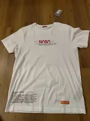 New Heron Preston Tee White NASA Size Medium