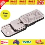 Metal Fidget Slider Toys, Magnetic ADHD Push Slider Fidget Toys, Stress Relief f