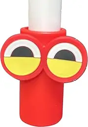Lipstick Car Holder - Insulated Lipstick Holder,Cartoon Design Automotive Organizer Rack Case Keychain Attachment for Women Air Vent Hiking Outdoor