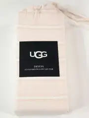 UGG Standard Pillowcase Set - Devon Blush Sunset Stripe
