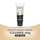 Olay Face Wash Total Effects 7 in 1 Exfoliating Cleanser, 100g For All Skin Type
