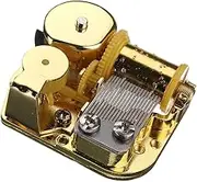 18 Note Musical Mechanism Movement for DIY Music Box, Ode to Joy, Golden Clockwork Music Movement