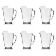 Crown San Jug with Ice Lip 1140ml - Set of 6