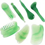 FONDOTIN 1 Set Portable Resin Massage Tools for Facial Beauty Muscle Relief and Scraping Therapy for Rejuvenation and Relaxation Sophisticated Design