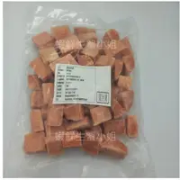 在飛比找蝦皮購物優惠-【海鮮7-11】鮭魚肉切塊 450克裝 * 貼心切塊處理，無