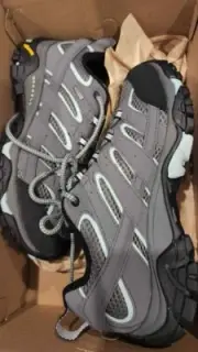 merrell moab 2 gtx gortec vibram wide width sedona sage us 7 eu 37.5 hiking boot