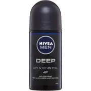 NIVEA MEN Deep Anti-Perspirant Roll-On Deodorant 50ml