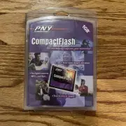PNY Technologies 1GB Compact Flash CF Memery Card P-CF1G-RF