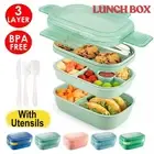 Leakproof Lunch Box Bento Box Microwave Safe Food Container for Students AU