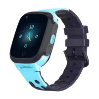 在飛比找PChome24h購物優惠-CW-T8 Plus 4G防水視訊兒童智慧手錶 藍