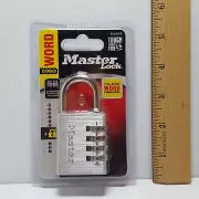 Master Lock 643DWD Set Your Own WORD (10,000 Combinations) Padlock Lock - NIP