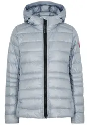 Canada Goose Cypress Quilted Hooded Shell Jacket, Jacket, Quilted - Blue - S S