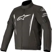 Alpinestars Gunner V2, textile jacket waterproof , color: Black/White , size: 3XL