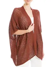 Max Studio Linen-Blend Cardigan