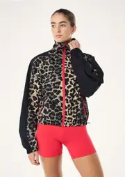 TREK JACKET IN LEOPARD, S