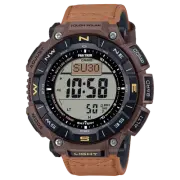 G-Shock PRG340L-5 Pro Trek Triple Sensor Solar Powered Bio-Resin Brown