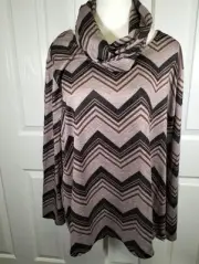 Millers Women's Plus Size 22 Tunic Top Stretch Detach. Snood Blush BNWT RRP $45