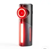 Rear Camera for Road Urban, USB-C Rechargeable Bike Tail Light, 3400mAh Battery Up to 110 Hours Long Life