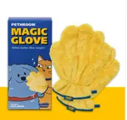 [PETHROOM] MAGIC GLOVE FOR DOGS & CATS MICROFIBER TOWEL/ DRIES WATER LIKE MAGIC