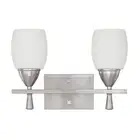 Sunset Lighting Sunset Lighting Bristol Two LED Light Vanity Wall Light Dimmable