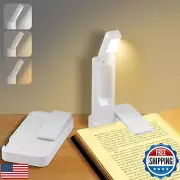 Rechargeable Book Light for Reading in Bed,Foldable and Portable Clip-On Read