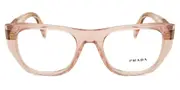 Prada PR A18V 19Q1O1 Women’s Glasses Pink Size 52 - Private Health Rebate - Blue Light Block Available